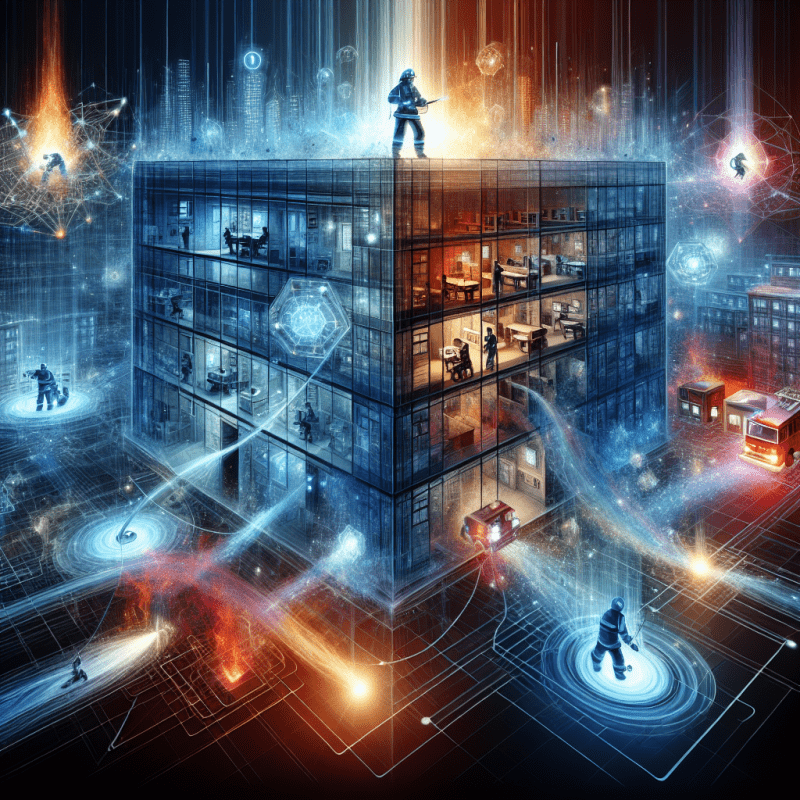 ERRCS network connects first responders for reliable in-building public safety communication.
