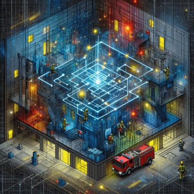 Public safety ERRCS network ensures reliable first responder communication in challenging buildings.