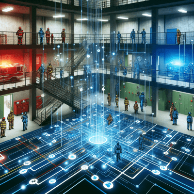 ERRCS network ensures reliable public safety communication for first responders in buildings.