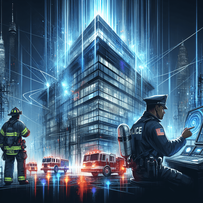 ERRCS ensures public safety communication, connecting first responders reliably within buildings for compliance.