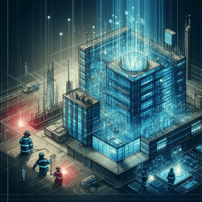 Glowing in-building ERRCS network ensures reliable public safety communication for first responders.