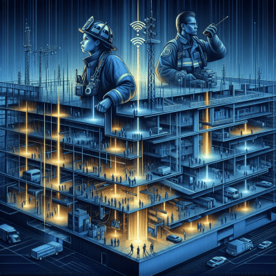 ERRCS guarantees robust public safety radio communication for first responders in modern buildings.