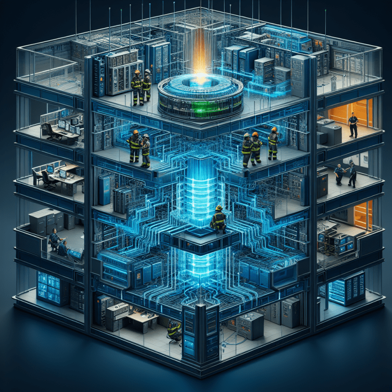 In-building ERRCS battery backup ensures continuous first responder communication.